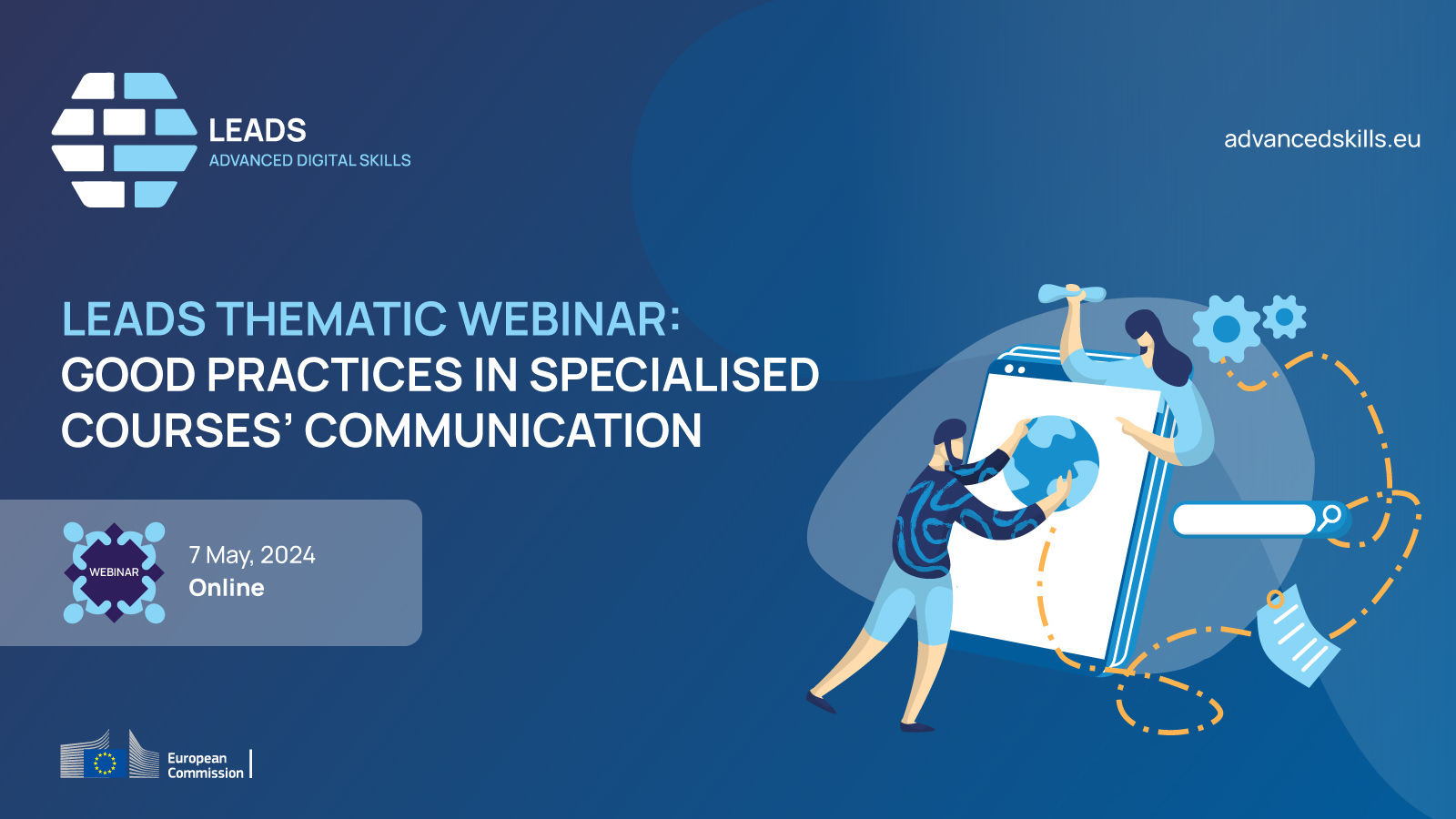 LEADS Thematic Webinar: Good Practices in SPECIALISED Courses’ Communication
